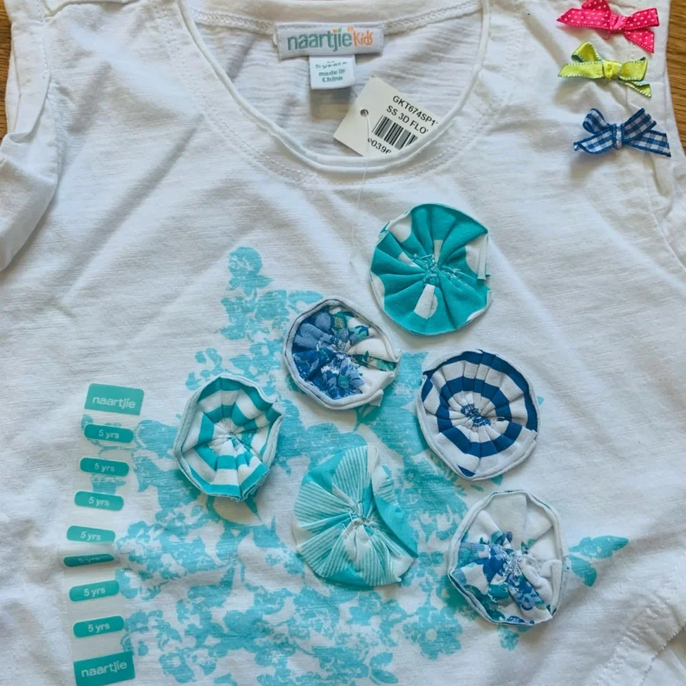 Naartjie - Girl - size 5 NWT - best clothing line for children. Cute summer set.